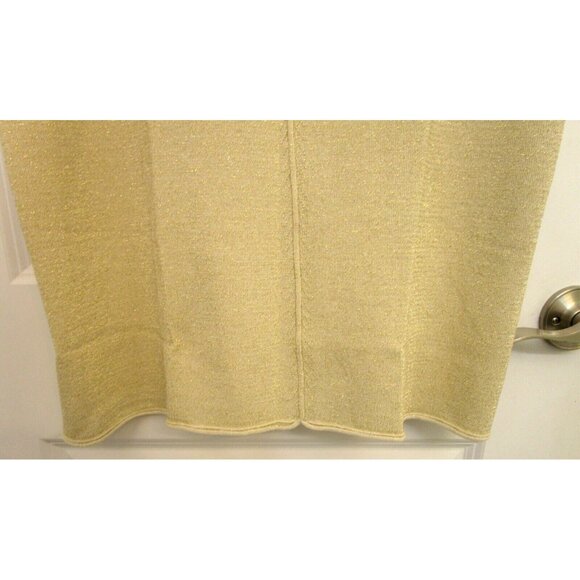 Rachel Roy Collection Plus Size Ivory Gold Combo Short Sleeve Top - Size 3X  NWT - Picture 7 of 16